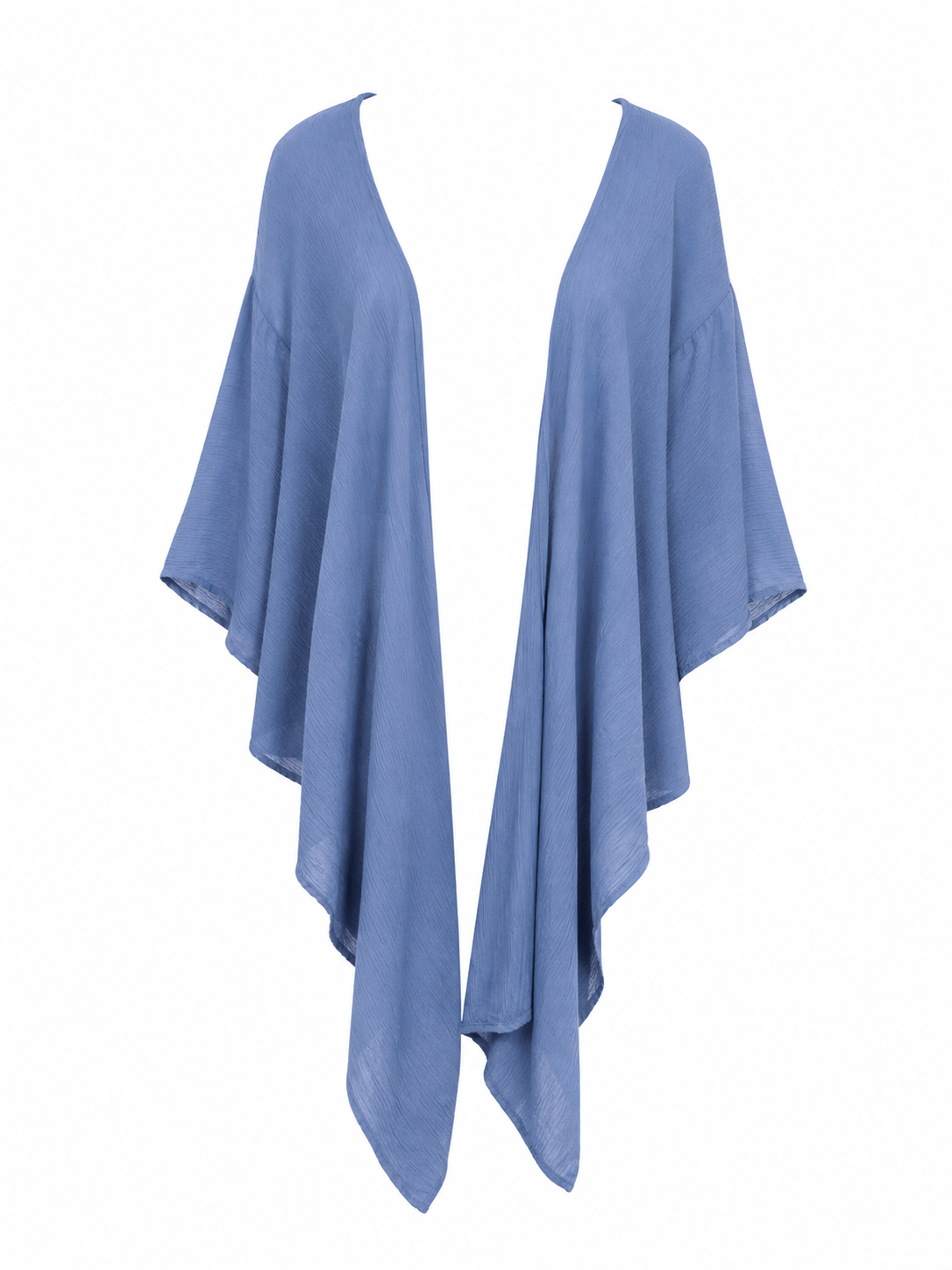 Poncho azul