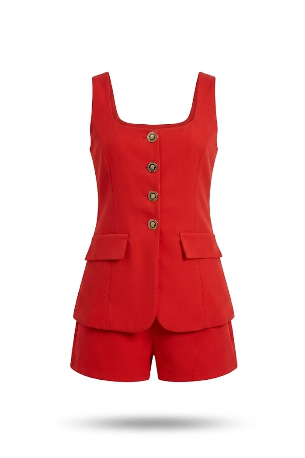 Jumpsuit Rojo