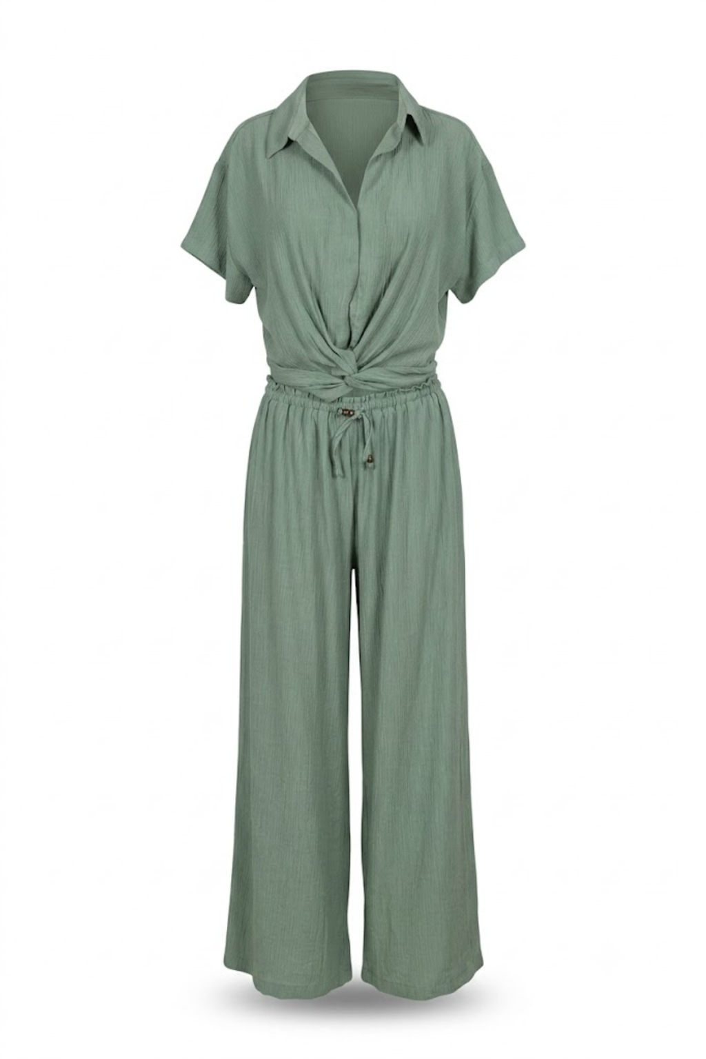 Conjunto Verde con pantalón