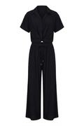 Conjunto negro con pantalón