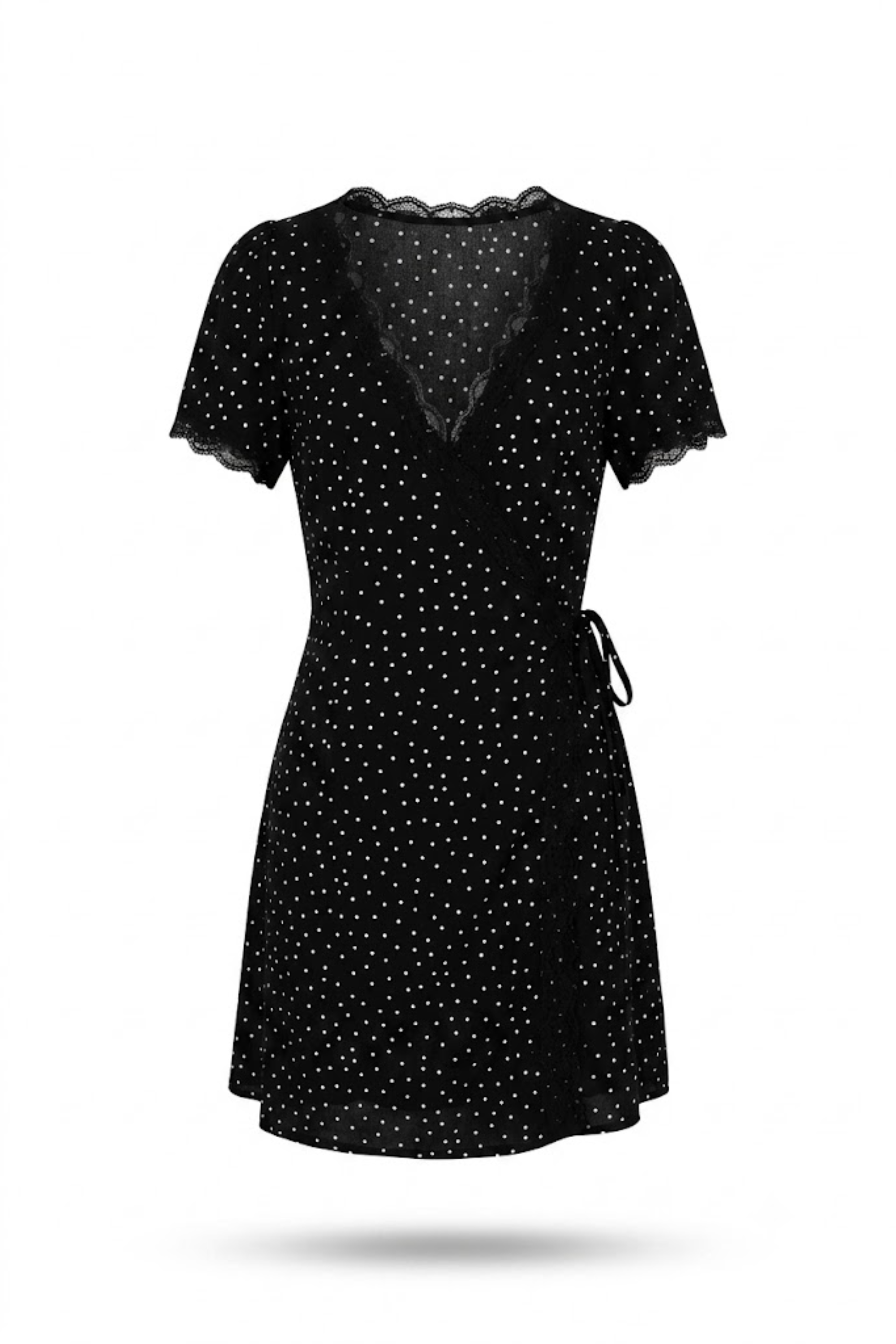 Vestido corto negro