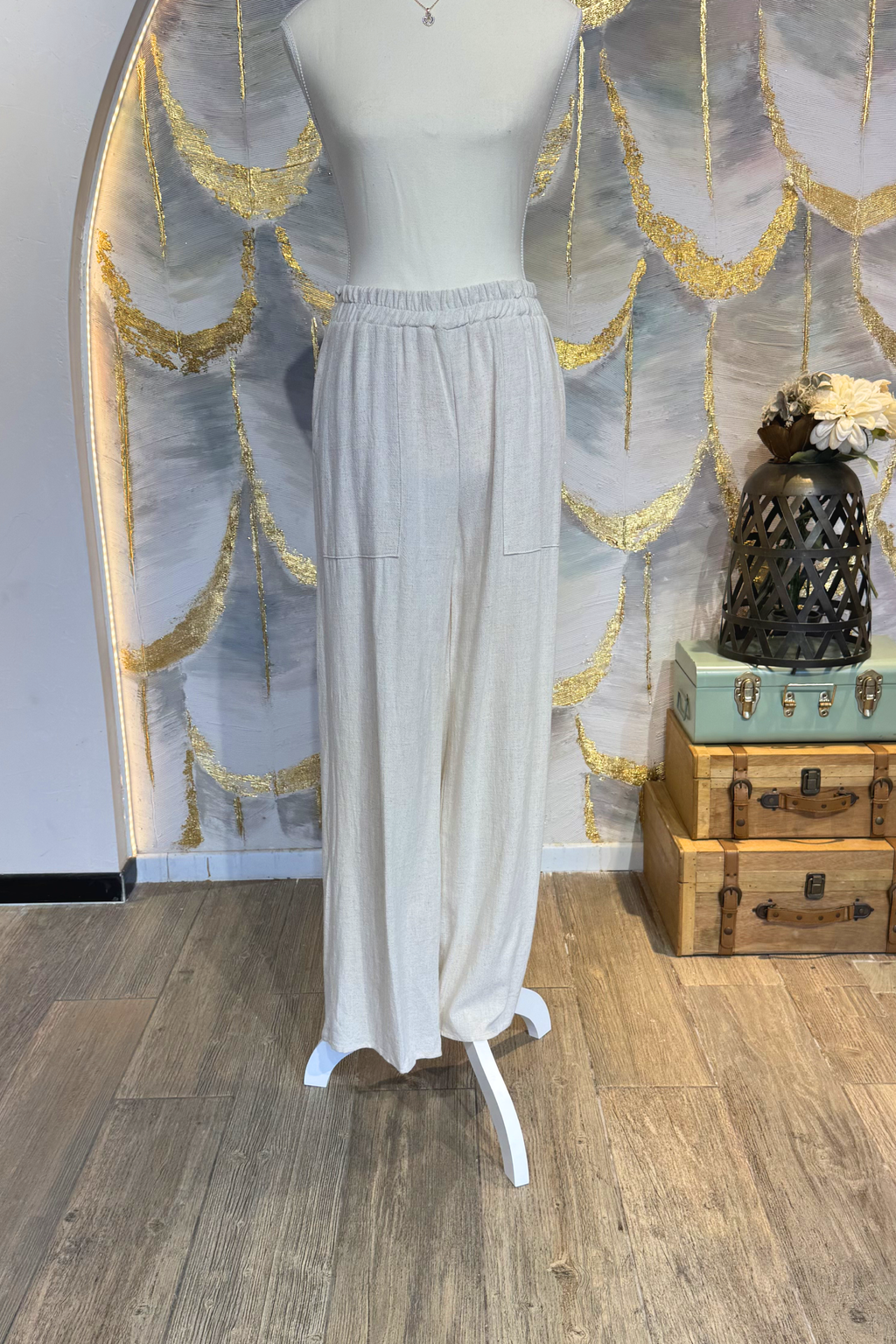 Pantalon beige