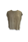 Blusa verde con botones