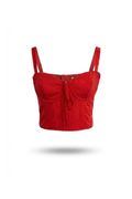 Top tirantes rojo