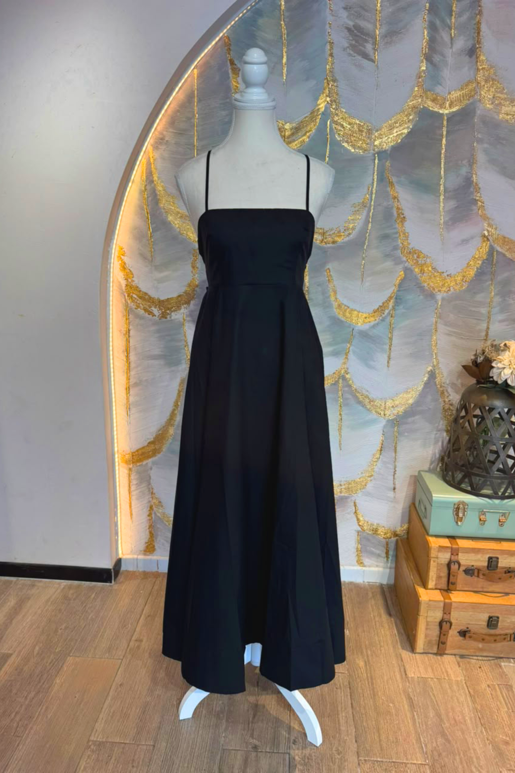 Vestido tirantes negro
