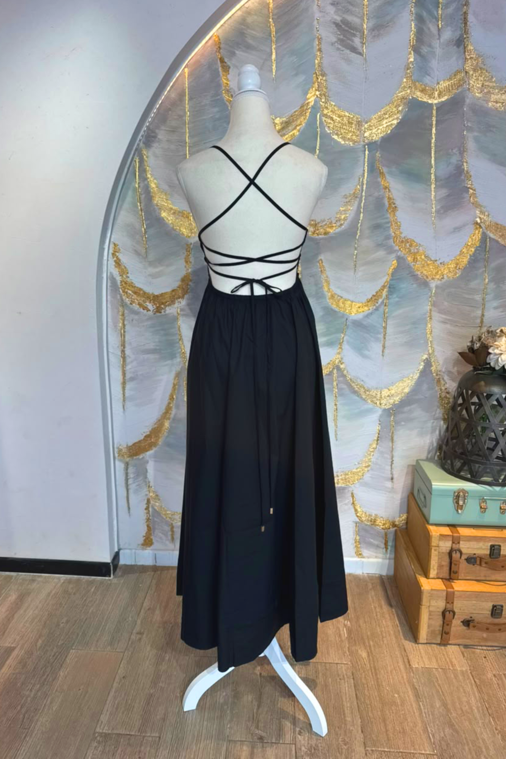 Vestido tirantes negro