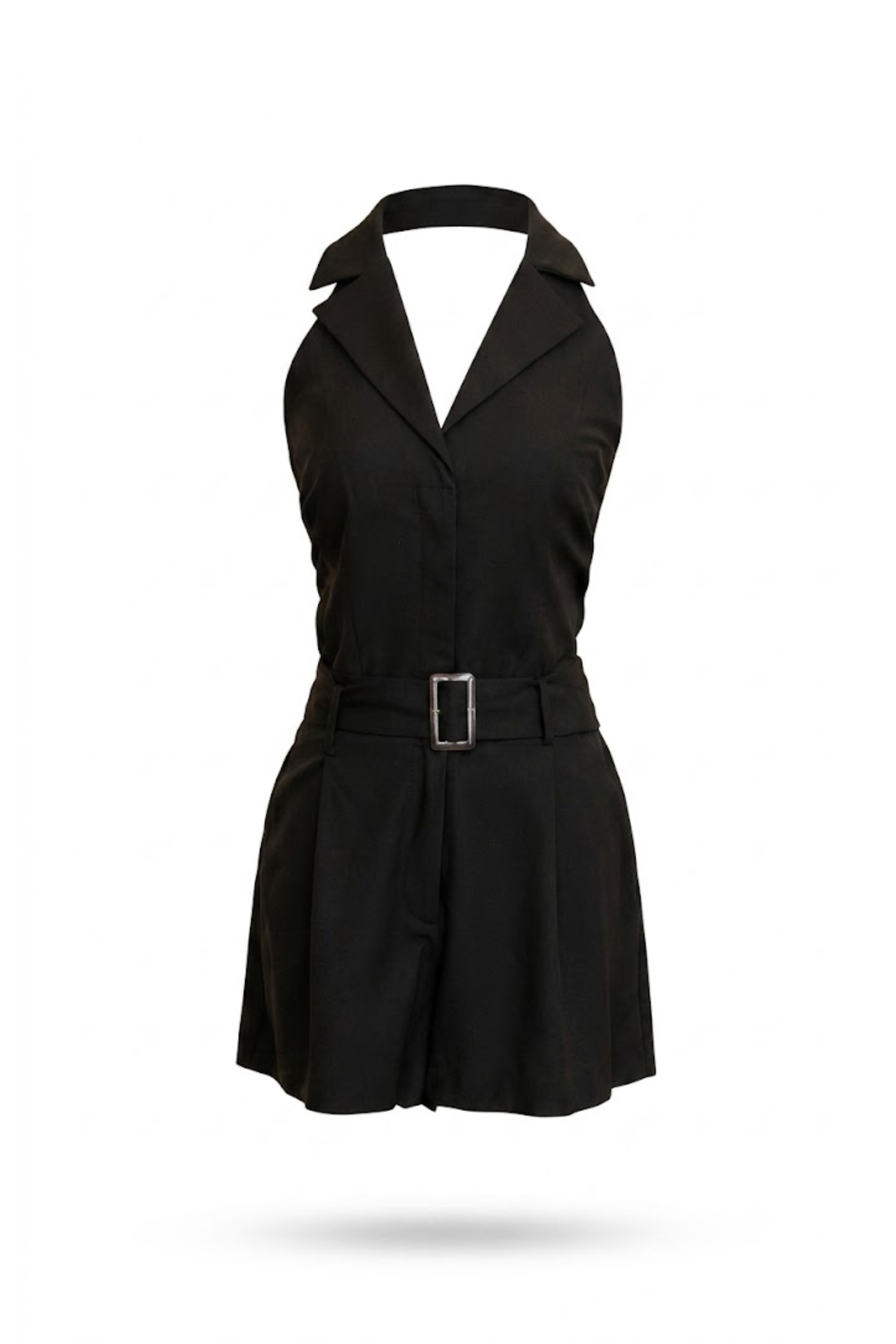 Jumpsuit negro cuello halter