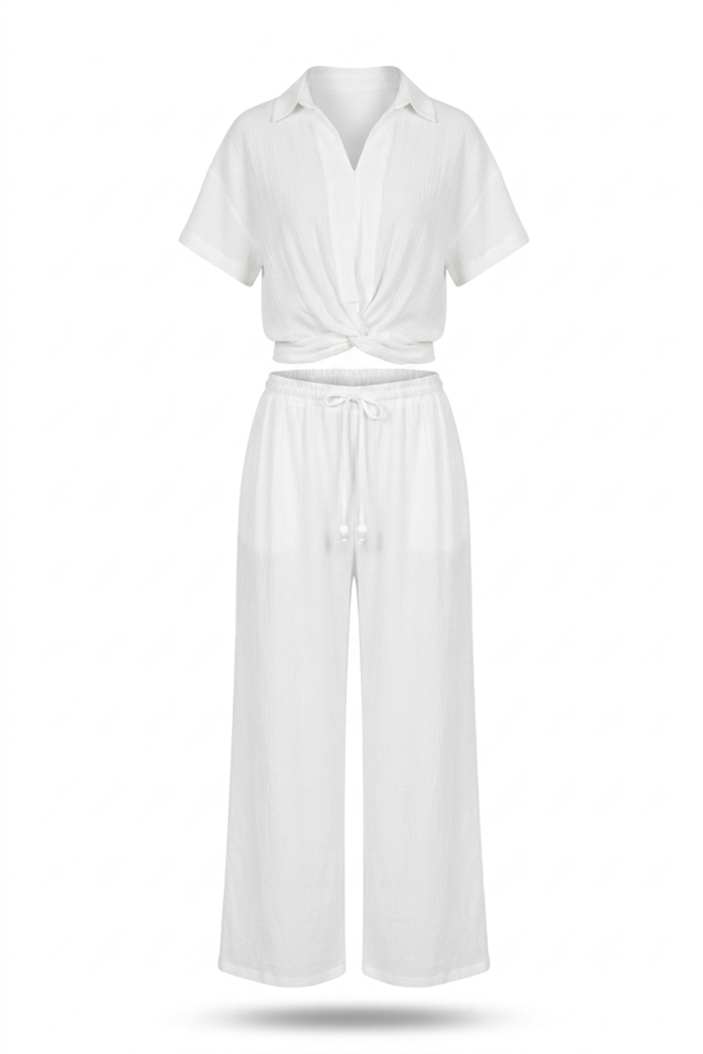 Conjunto Blanco con pantalon
