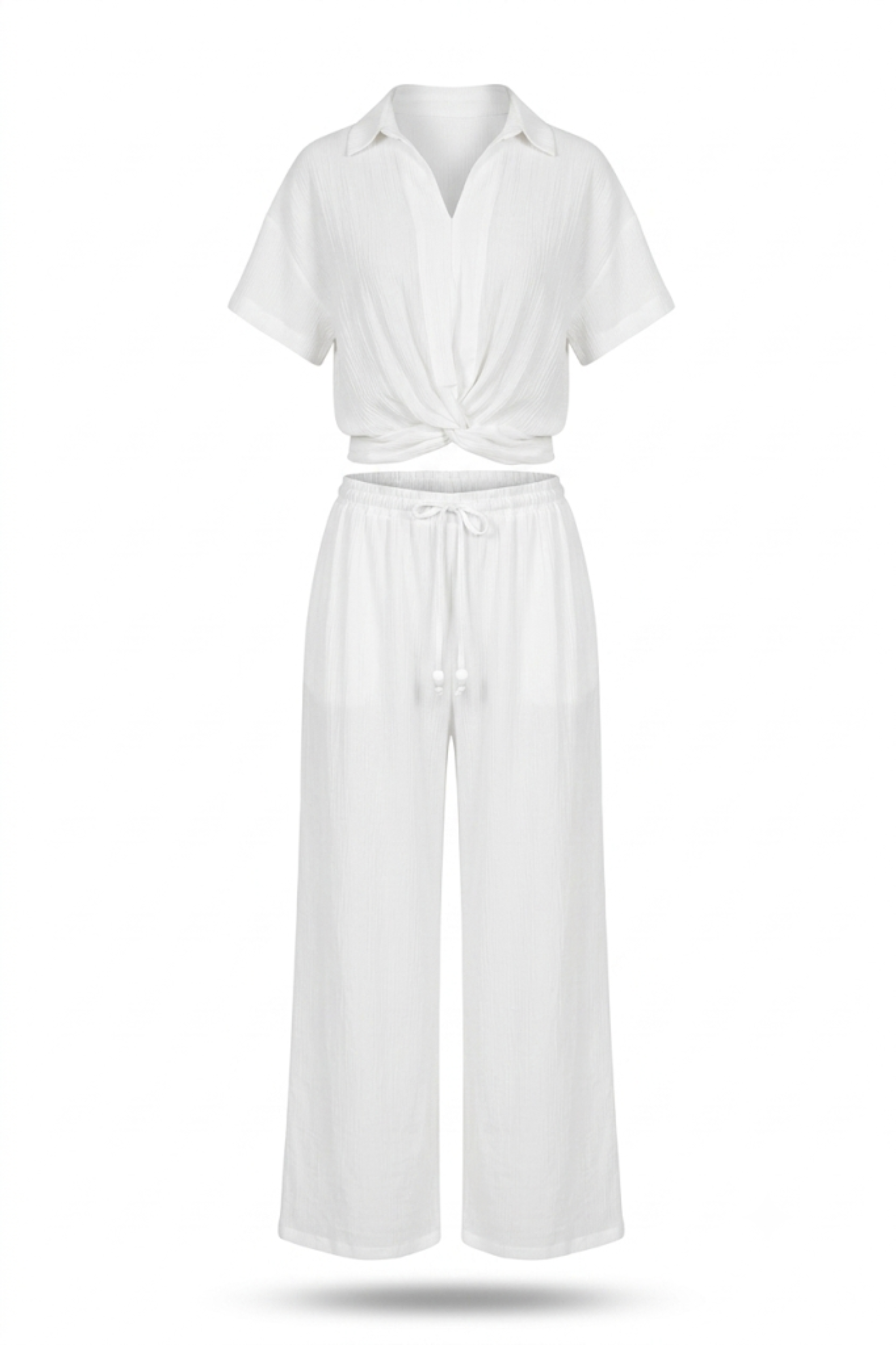 Conjunto Blanco con pantalon