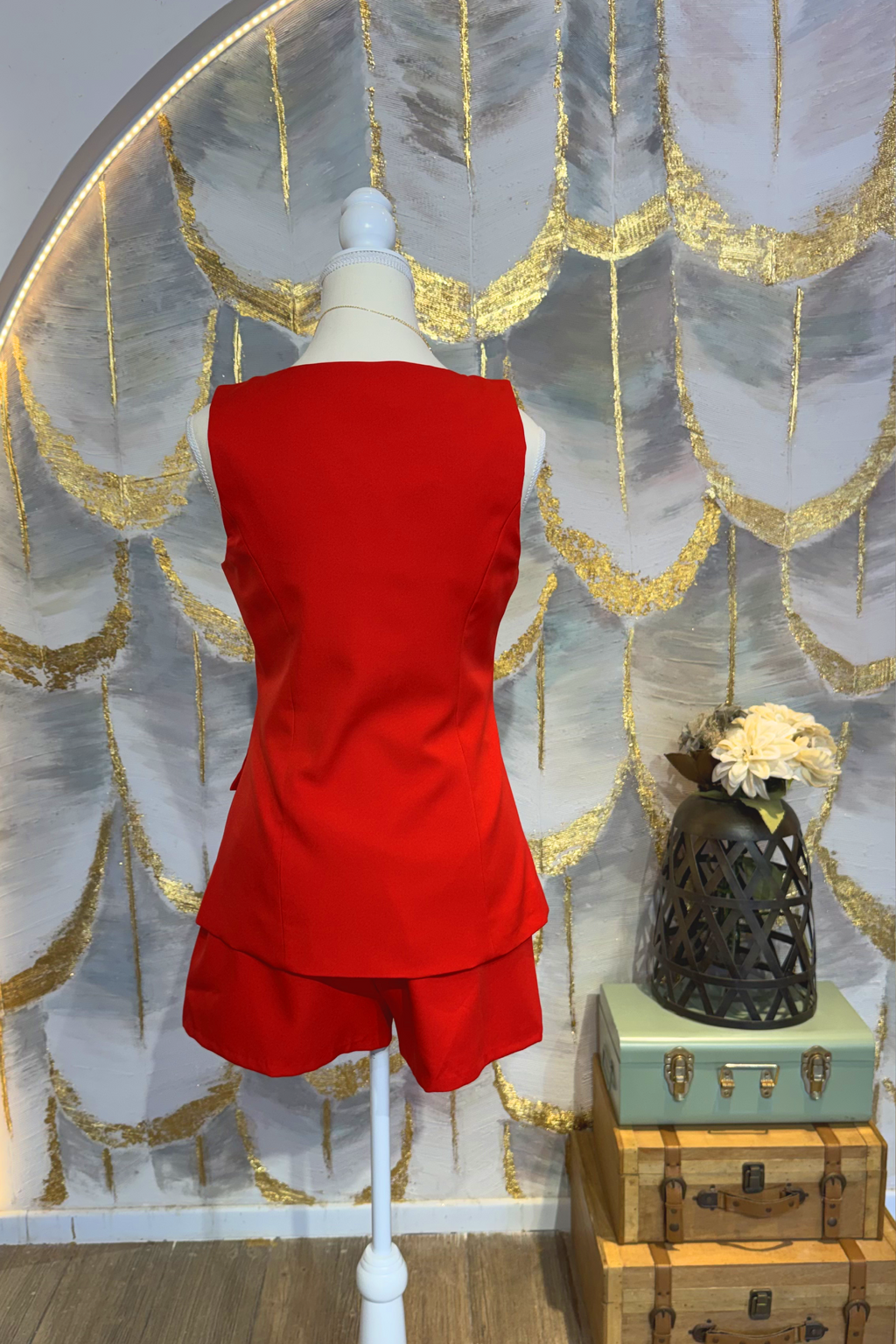 Jumpsuit Rojo
