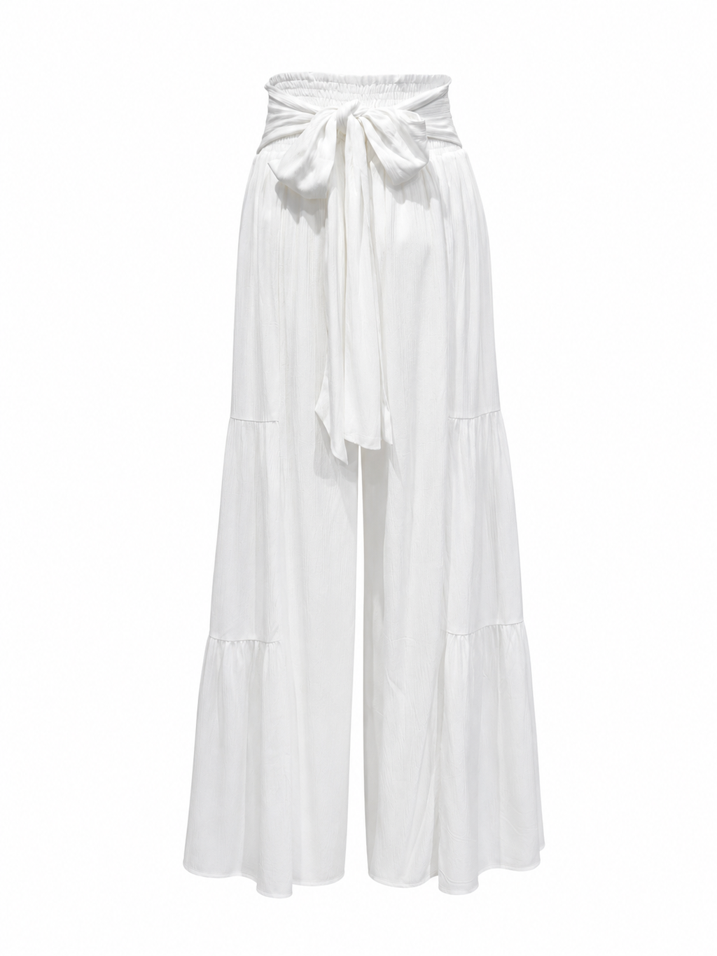 Pantalón palazzo blanco