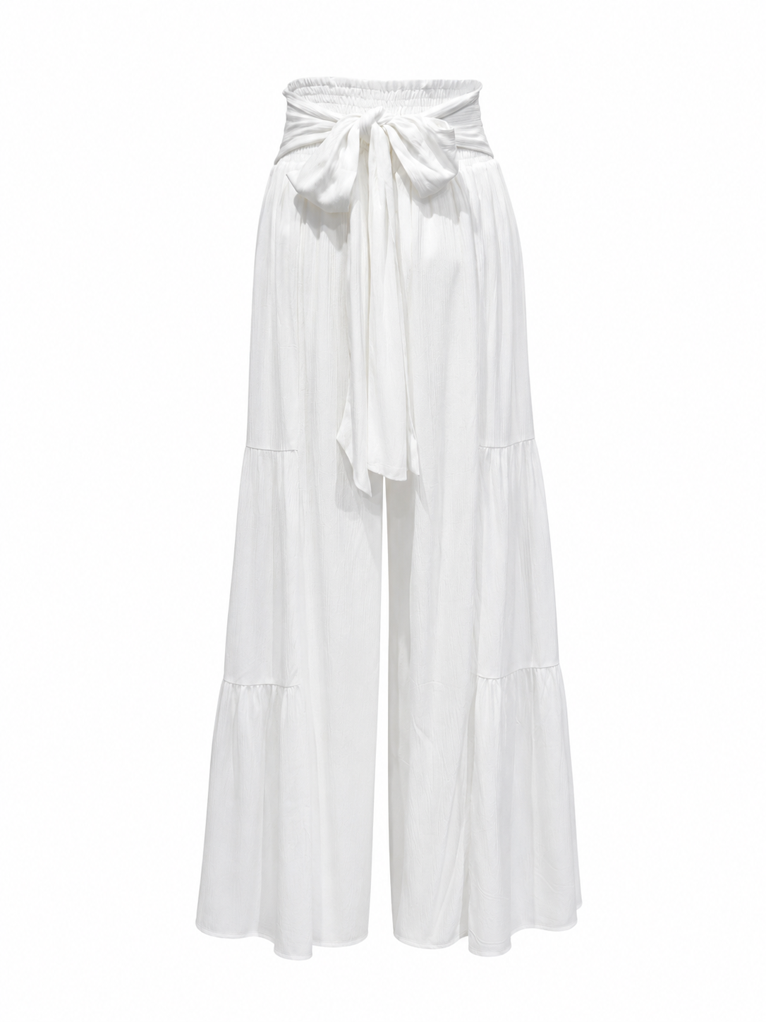 Pantalón palazzo blanco
