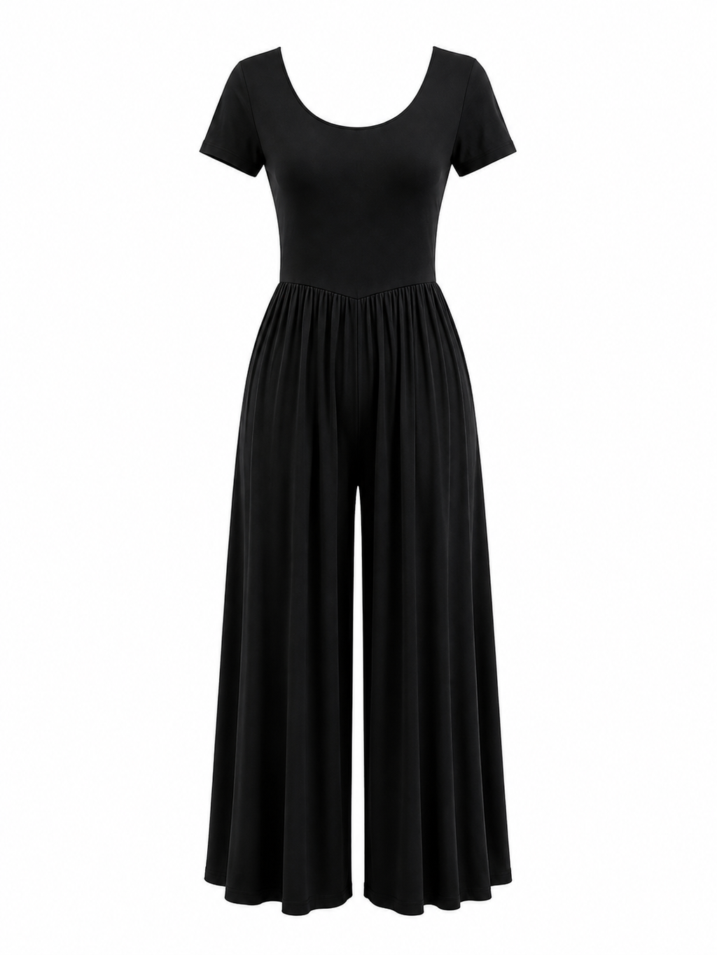 Jumpsuit negro algodón