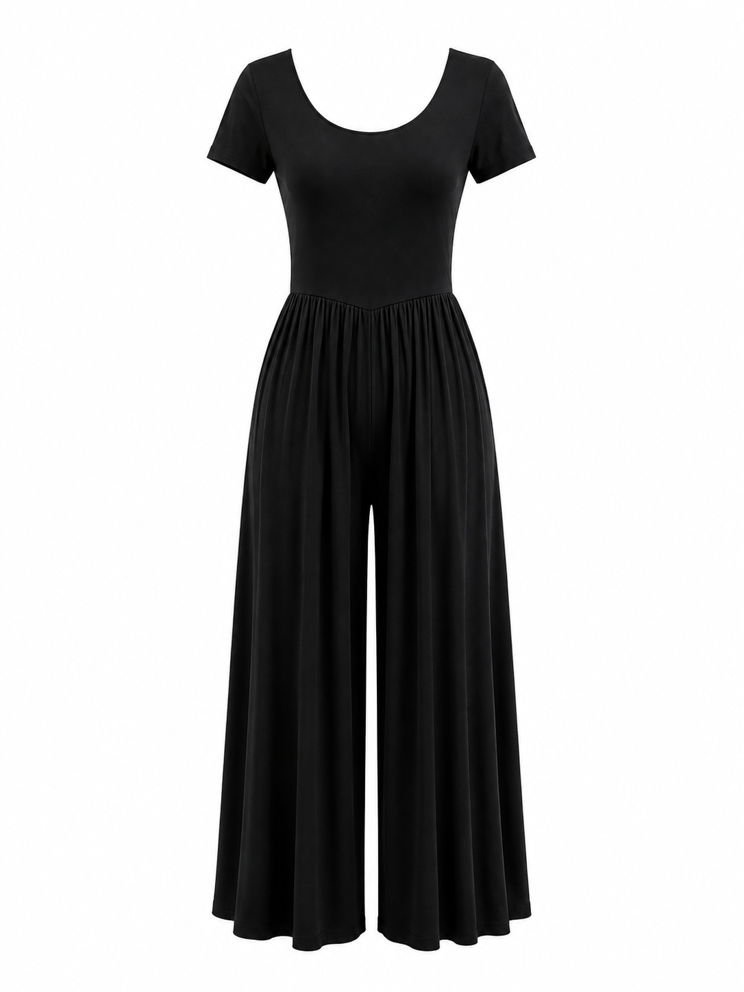 Jumpsuit negro algodón