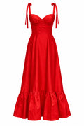 Vestido Rojo tirantes