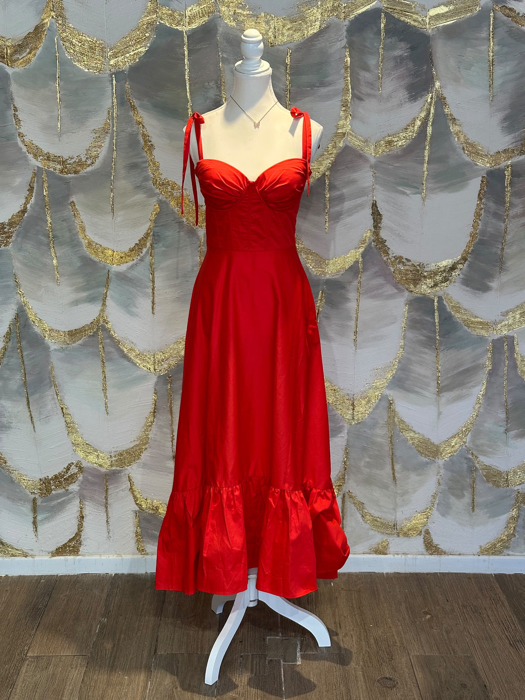 Vestido Rojo tirantes