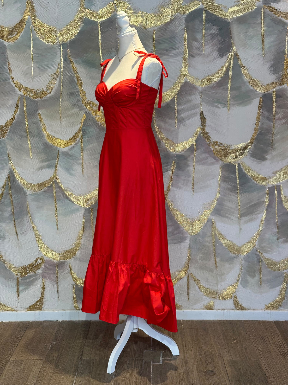 Vestido Rojo tirantes