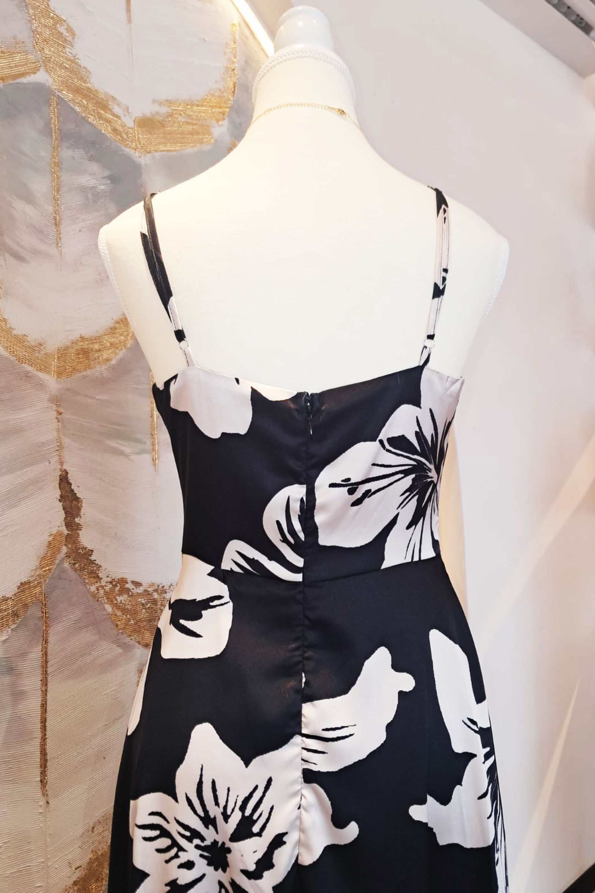 Vestido de tirantes Negro