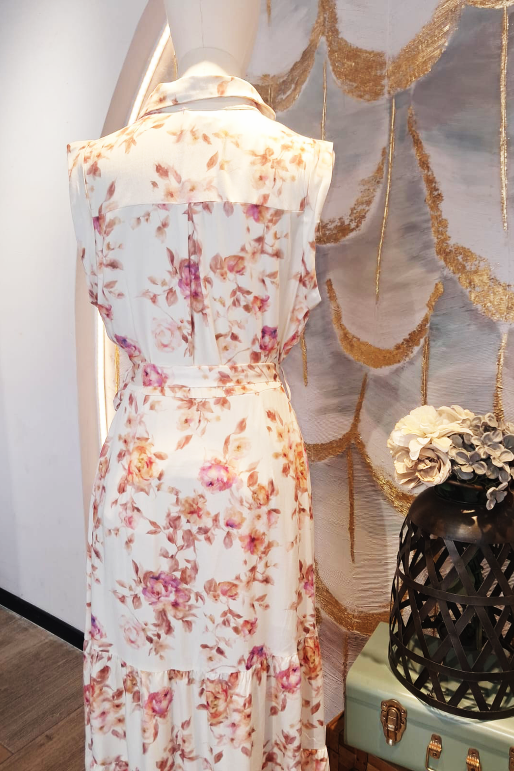 Vestido floreado