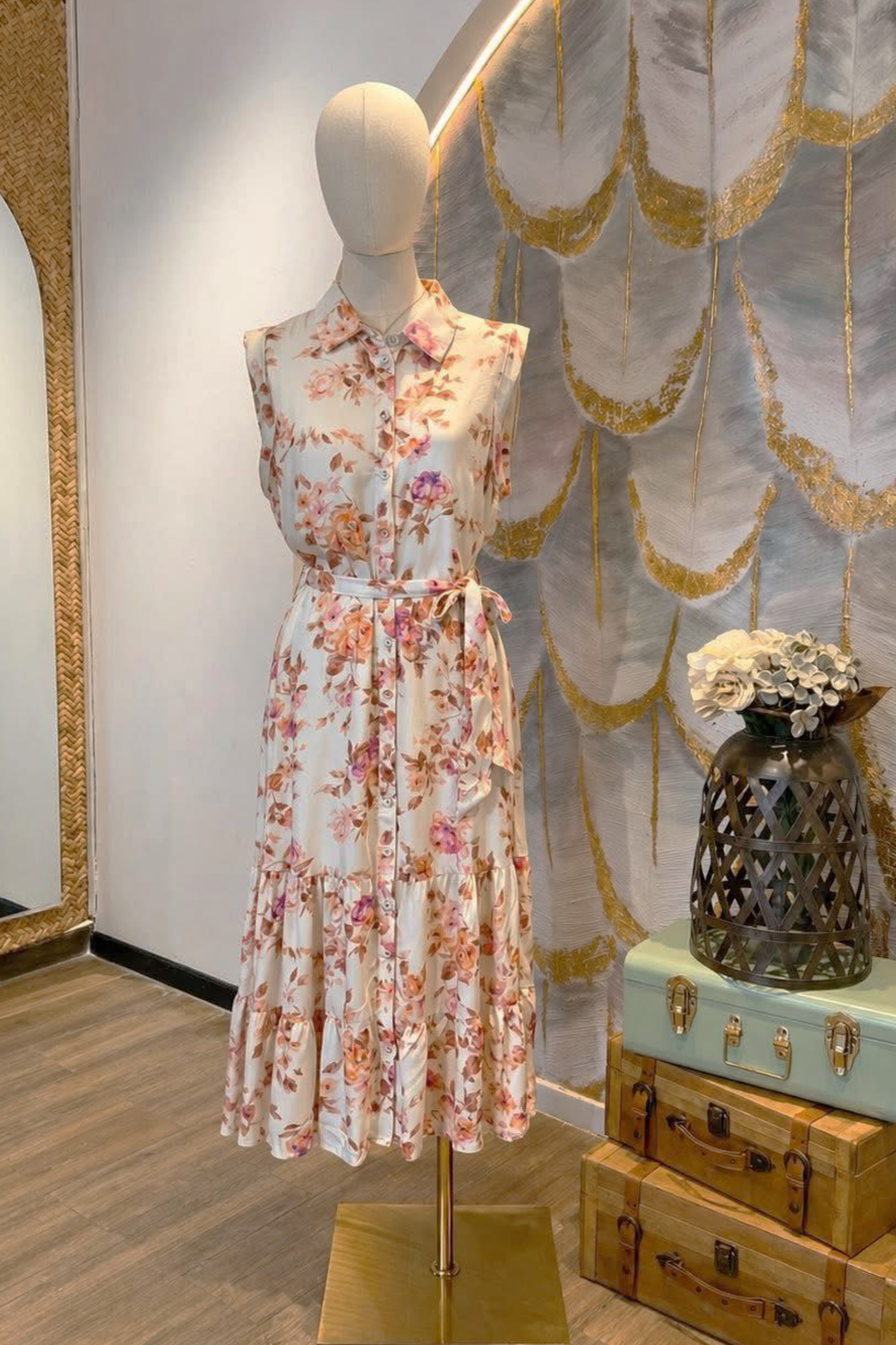 Vestido floreado