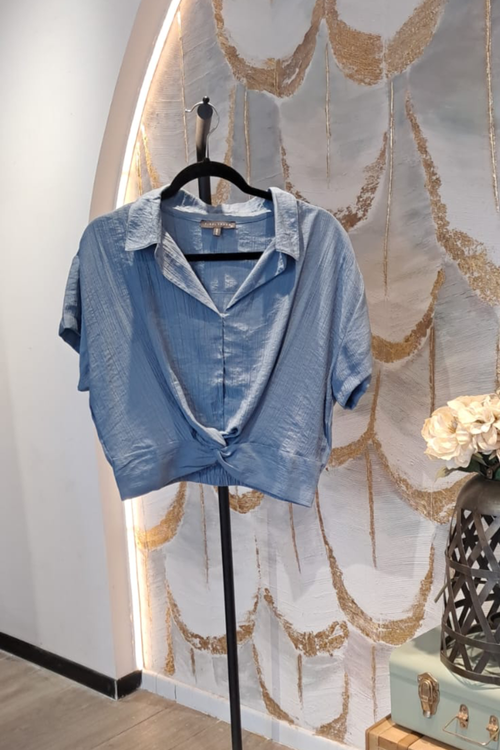 Blusa azul